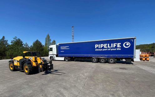 Pipelife Poland has recently switched to pallets produced from waste wood