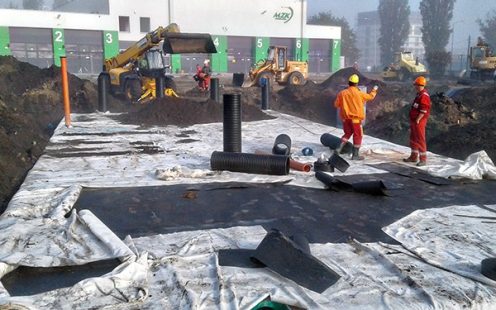Raineo Stormwater Management Solutions Stormbox II attenuation Zielona Gora