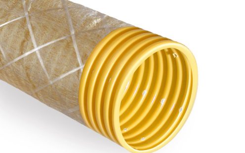 PVC drainage pipe geotextile