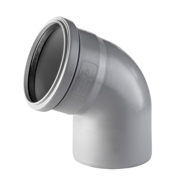 Bend 110x67,5deg grey