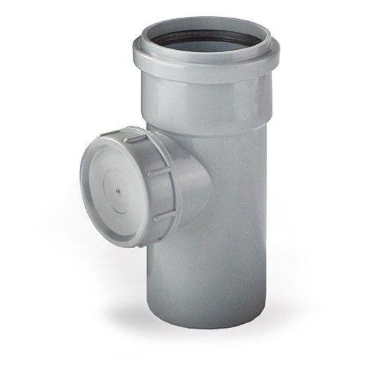 PP access pipe grey Comfort