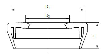 Drawing telescope seal for smooth riser pipe