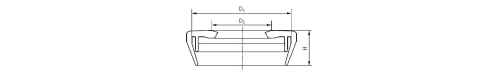 Drawing telescope seal for smooth riser pipe