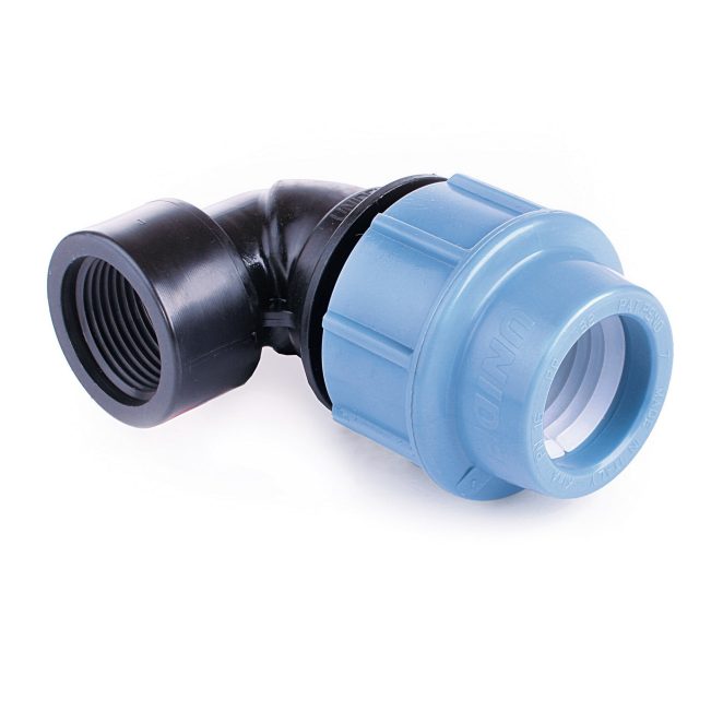 PE bend 90 with female thread