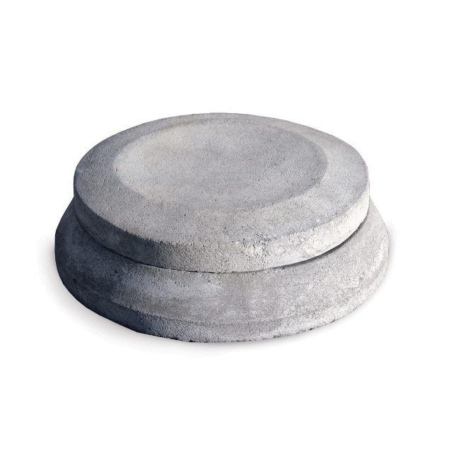 Concrete cone ring with concrete Cover