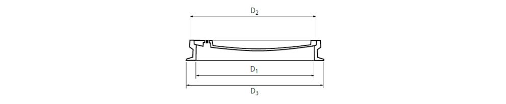 Drawing chamber iron cover 