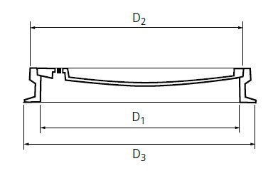 Drawing chamber iron cover 
