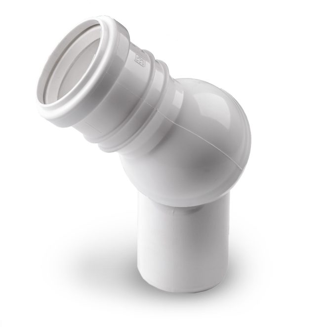 PP bend white adjusted angle Comfort