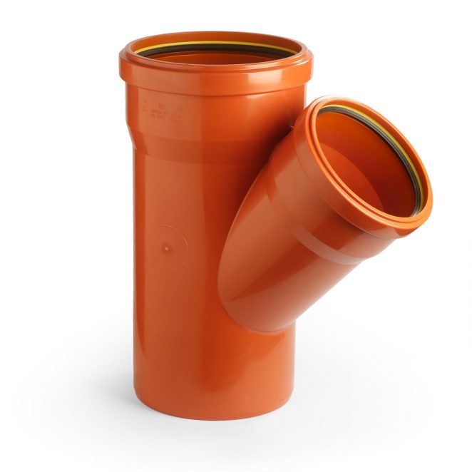 PVC branch 45 oil resistant