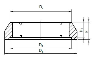 Drawing Thermoplastic Cone TX315N355U