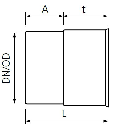 Drawing Pragma OD-PVC Adapter 