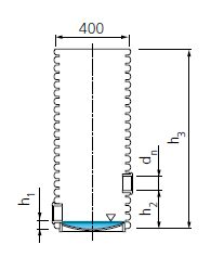 Drawing PP drainage chamber 0l
