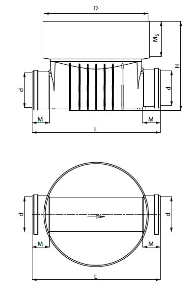 Drawing PRO 425 straight through