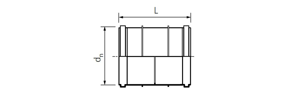 Drawing double socket
