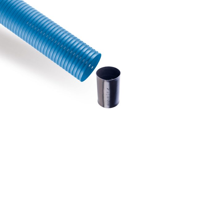 PP sewage pipe blue