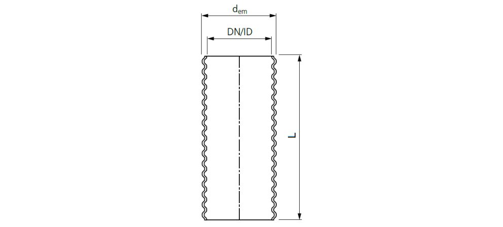 Drawing PRO 315 riser pipe