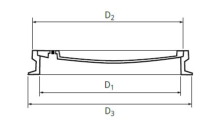 Drawing chamber concrete iron cover