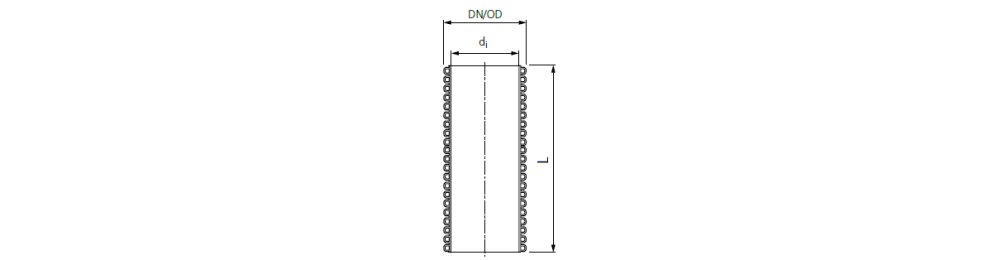 Drawing riser pipe DW