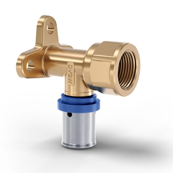 Brass press wall member
