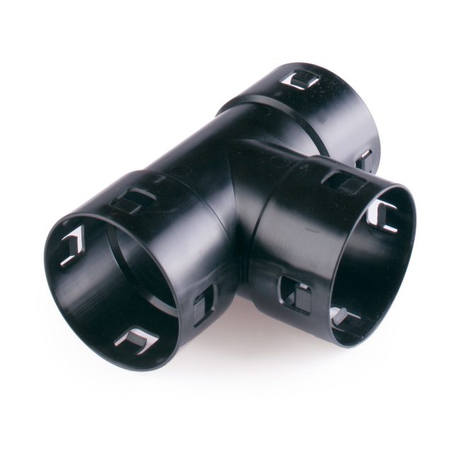 PVC drainage element t