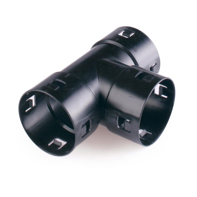 PVC drainage element t