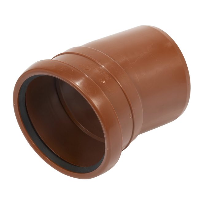 PP Sewage bend 110mm 15deg