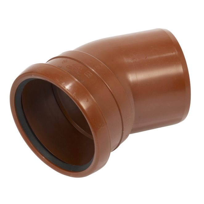 PP Sewage bend 110mm 30deg