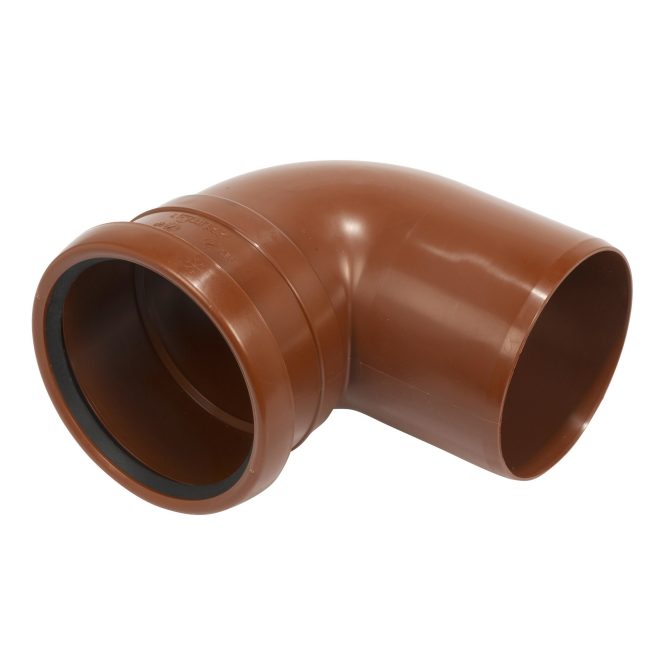 PP Sewage bend 110mm 90deg