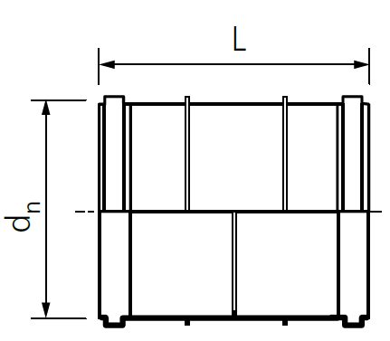 Drawing double socket