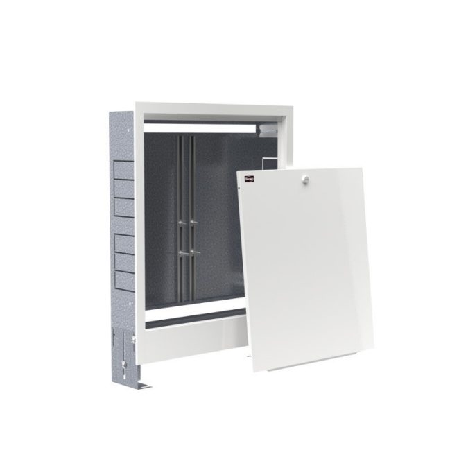 Under plaster manifold cabinet