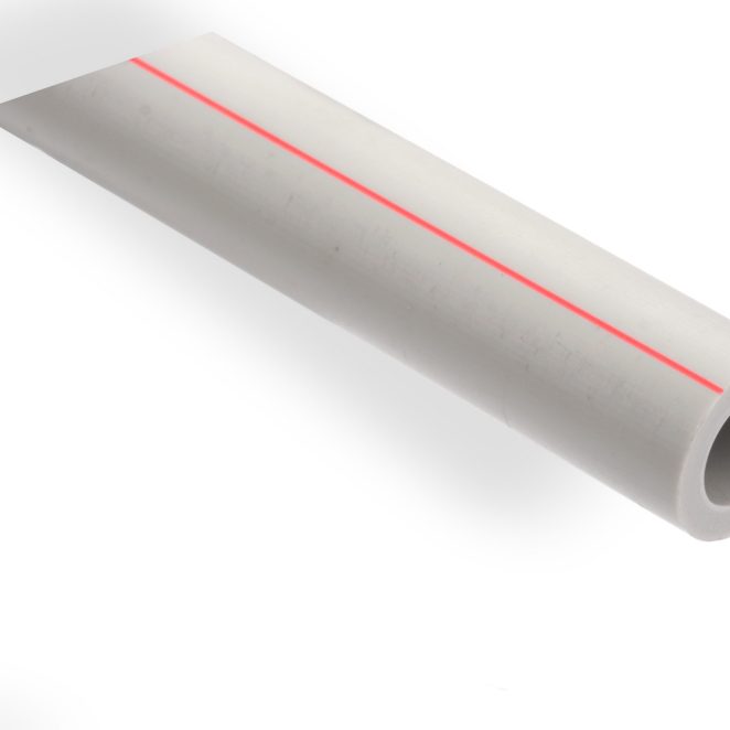 PPR H&C pipe red strip