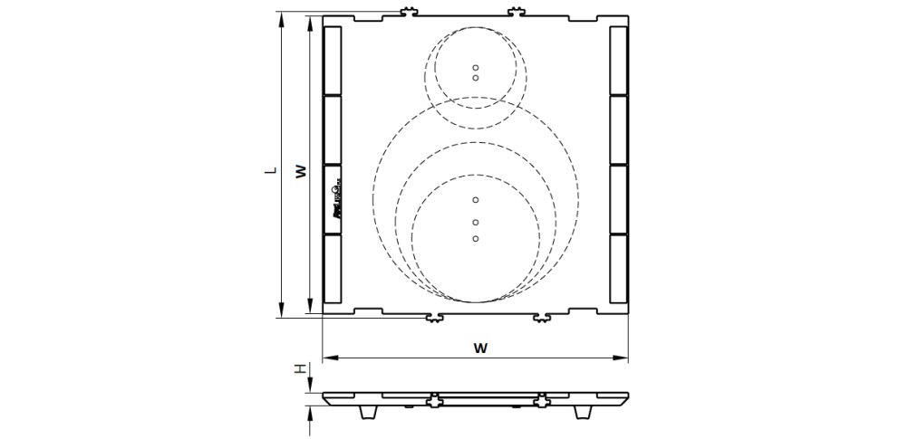 Drawing Stormbox II connection panel