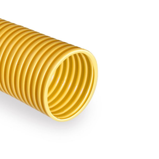 PVC drainage pipe w. perforation