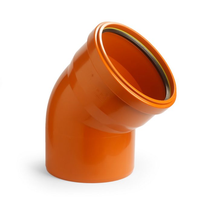 PVC bend 45 oil resistant