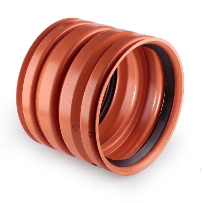 PVC repair socket silver