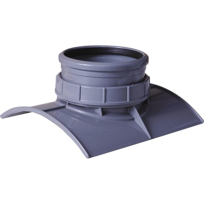 PVC Saddle branch 90 for smooth sewage pipes