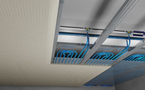 Grafik CDP400 Paneele in Decke